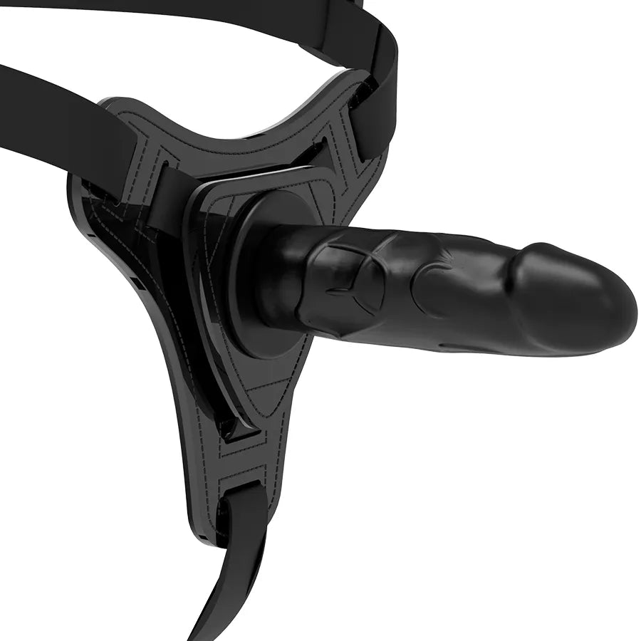 Harnais Strapon Silicone Hypoallergénique Pour Débutants
