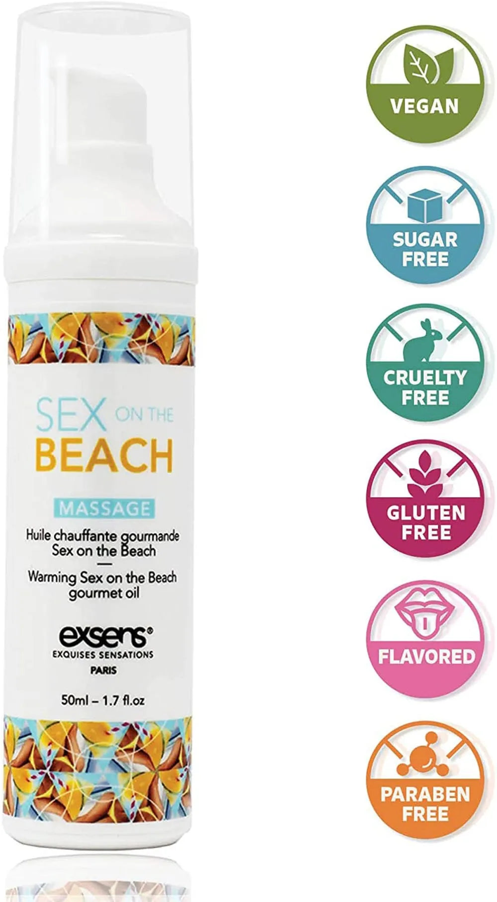 Huile De Massage Chauffante Comestible Effet Sex On The Beach
