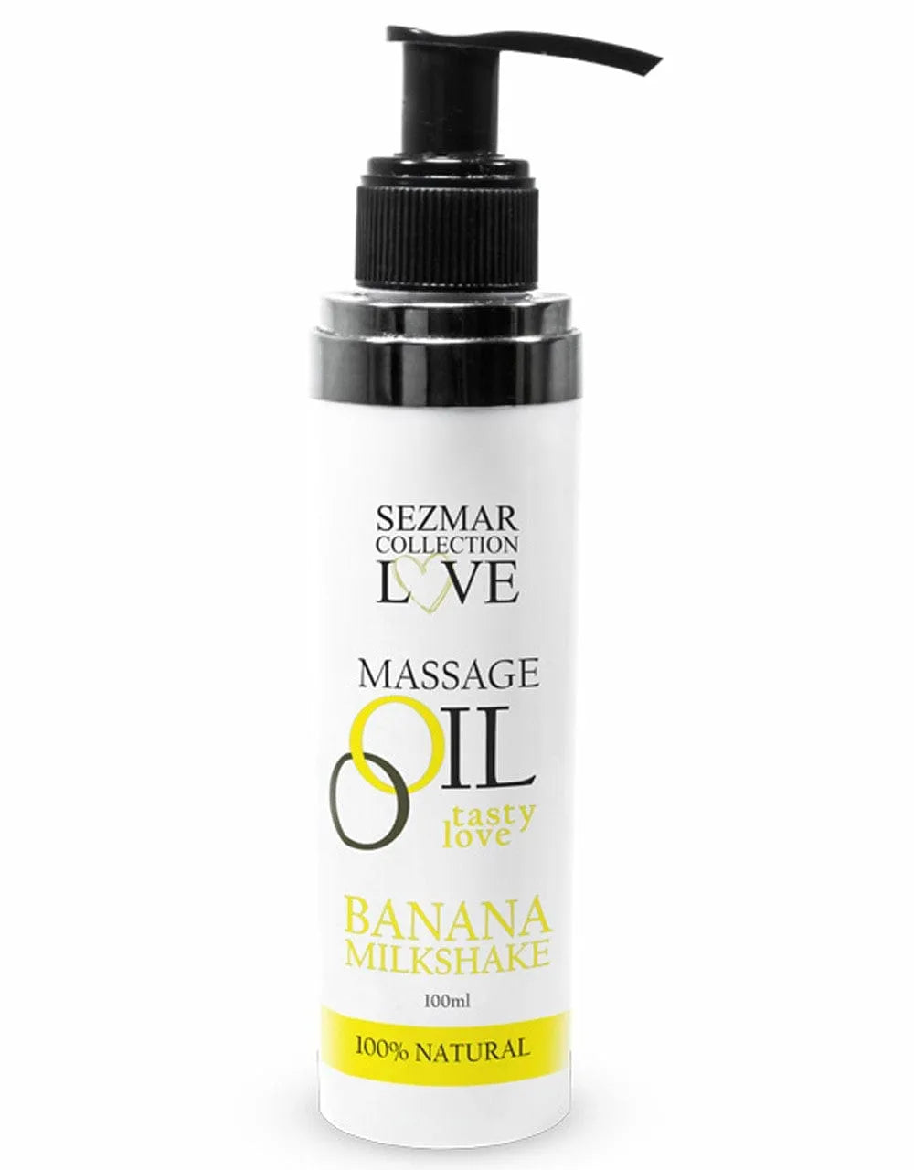 Huile De Massage Comestible Saveur Banane Naturelle
