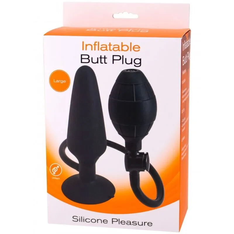 Seven Creations Plug anal gonflable silicone ABS inflater manuel stimulation anal plaisir intime sextoy femme couple