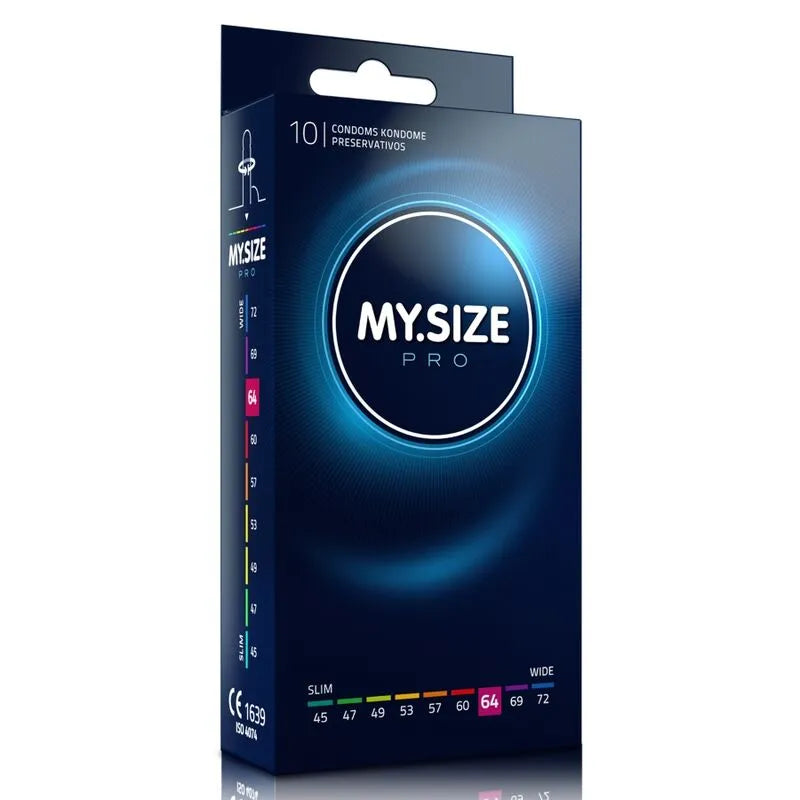Préservatifs vegan ultra-sensibles sur mesure sans allergènes 64 mm 10 unités