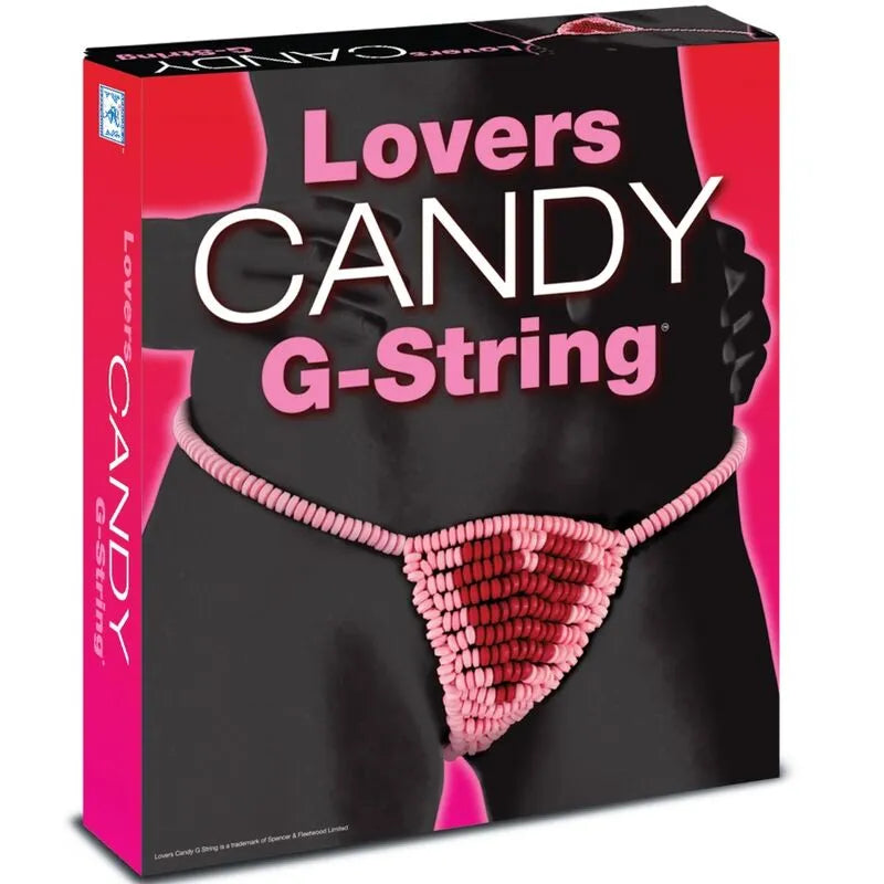 authentique string femme gourmand saveur fruitée coeur romantique édition spéciale sucré lycra extensible confortable résistant humidité décoloration surprenant sensuel adaptable