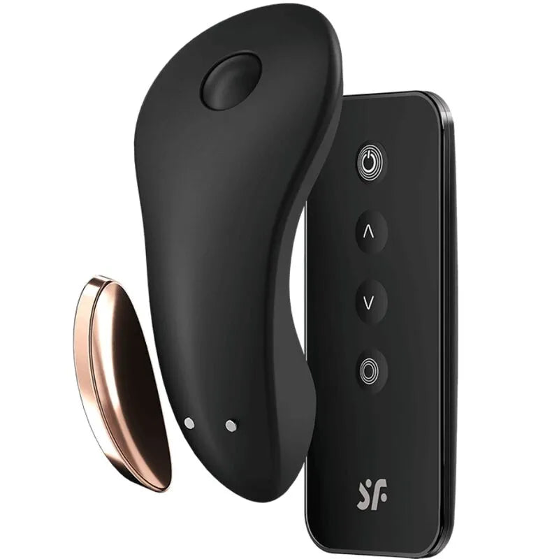 Vibrateur de culotte Satisfyer Little Secret silicone haute qualité contrôle Bluetooth stimulation clitoridienne discrètement sans application