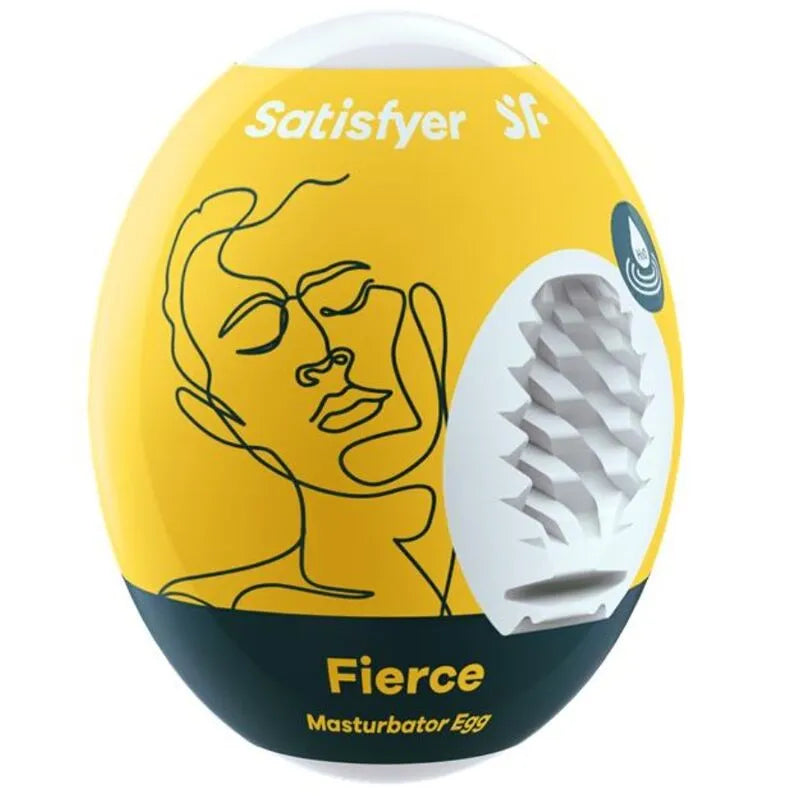 Satisfyer Oeuf De Masturbation Fierce Innovation Sexe Sextoy Design Moderne Étanche Matériau Hydro-Active