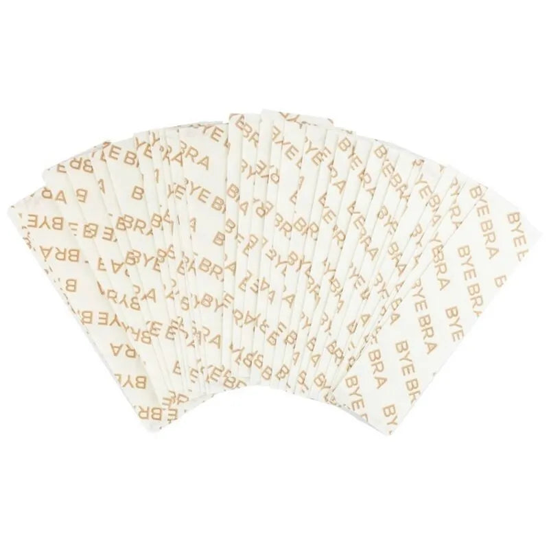 BYE-BRA adhésif décolleté hypoallergénique transparent discret haute qualité 20 unités