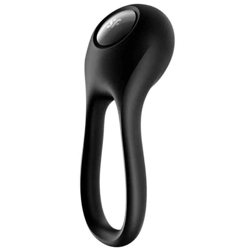 Anneau vibrant Satisfyer Majestic Duo Noir double刺激 multi-vitesses silicone médical grade couple discrétion garantie 15 ans