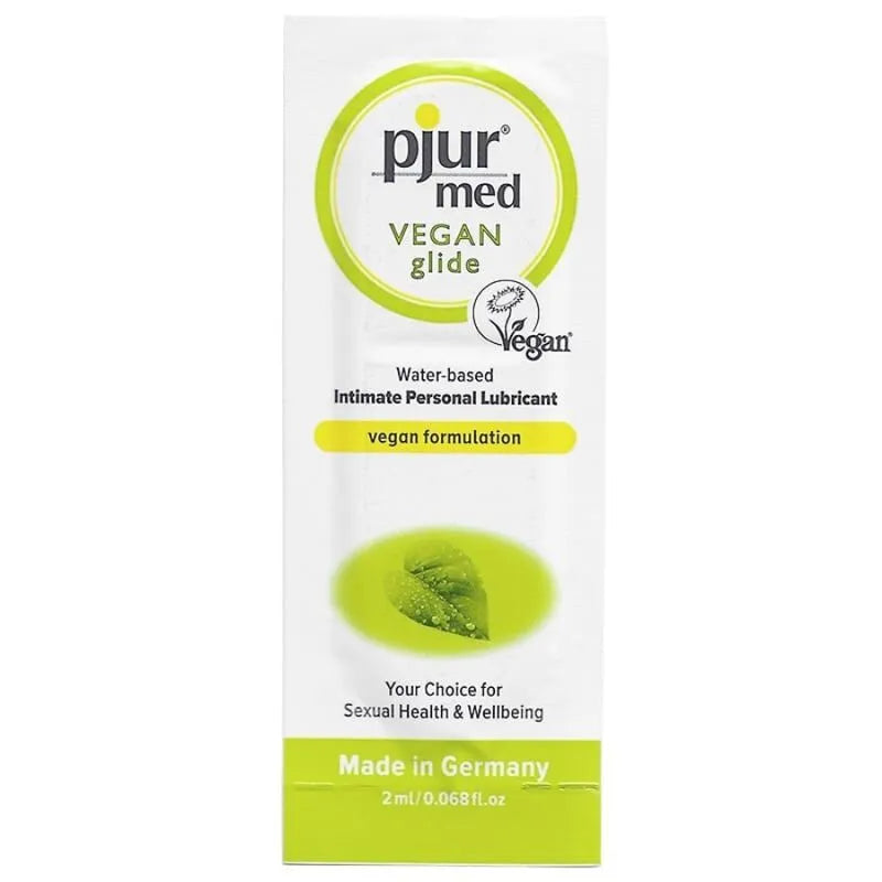 lubrifiant intime végétalien aqueux hypoallergénique ph équilibré sans conservateurs sans parabens sans glycérine sans parfums format 2ml nomade