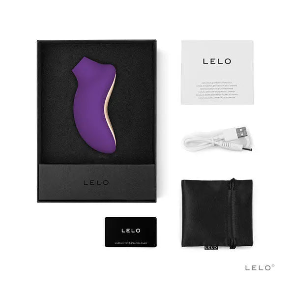 Stimulateur clitoridien Lelo Sona 2 Cruise Lilas - Stimulation par succion et pulsation - Silicone médicaux - Contrôle précis - Design éргonomique - Idéal pour les femmes et les couples