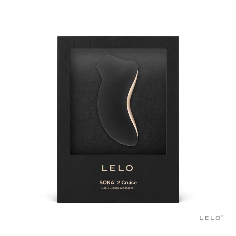 Stimulateur clitoris Lelo Sona 2 Cruise Noir fonction Cruise stimulation précise silicone ergonomique discrétion sextoy intime couple
