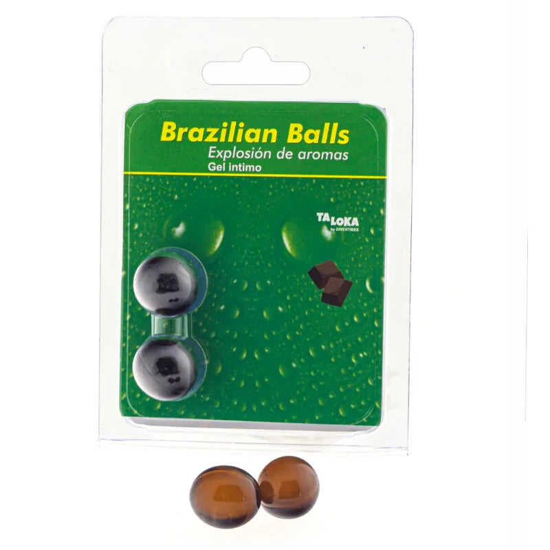 gel intime boules brésiliennes chocolat parfumé fondantes lubrifiantes soyeuses sensuelles érotiques massantes corporelles chauffantes solubles