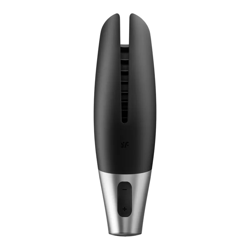 masturbateur puissant Satisfyer noir stimulation pénis silicone étanche rechargeable silencieux ergonomique compact portable application compatible garantie quinzeans hygiénique modes
