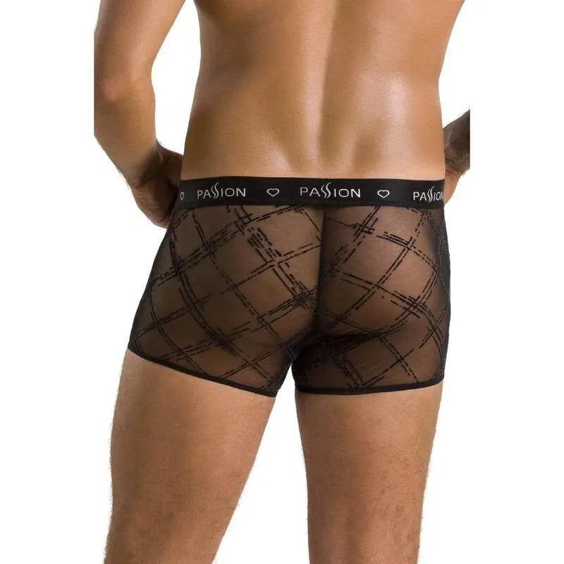 Passion Short Lingerie Noir Polyester Oeko-Tex Fabriqué Pologne Européenne
