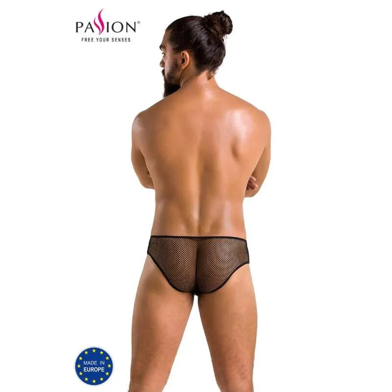 slip homme noir polyuréthane polyester Oeko-Tex fabriqué Europe