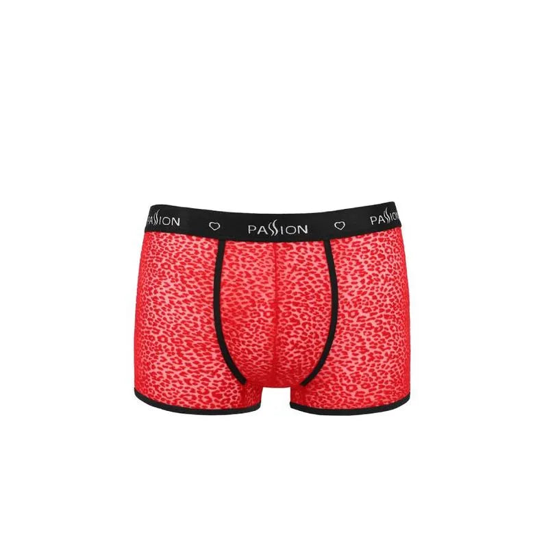 Passion lingerie short parker rouge moderne matériaux certifiés Oeko-Tex