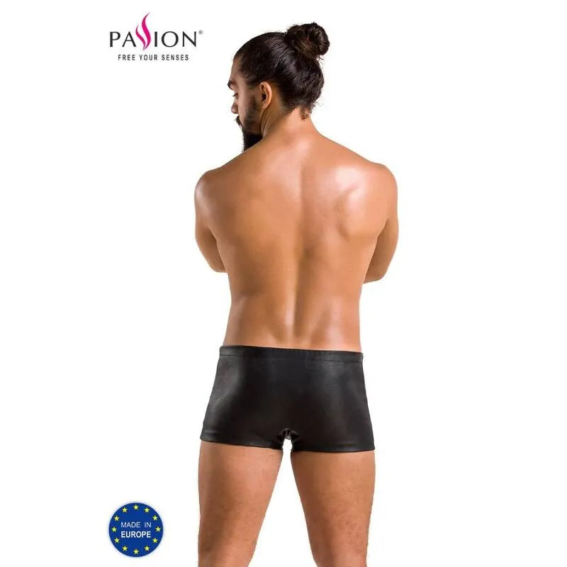 PASSION lingerie short noir polyuréthane polyester fabriqué UE Oeko-Tex