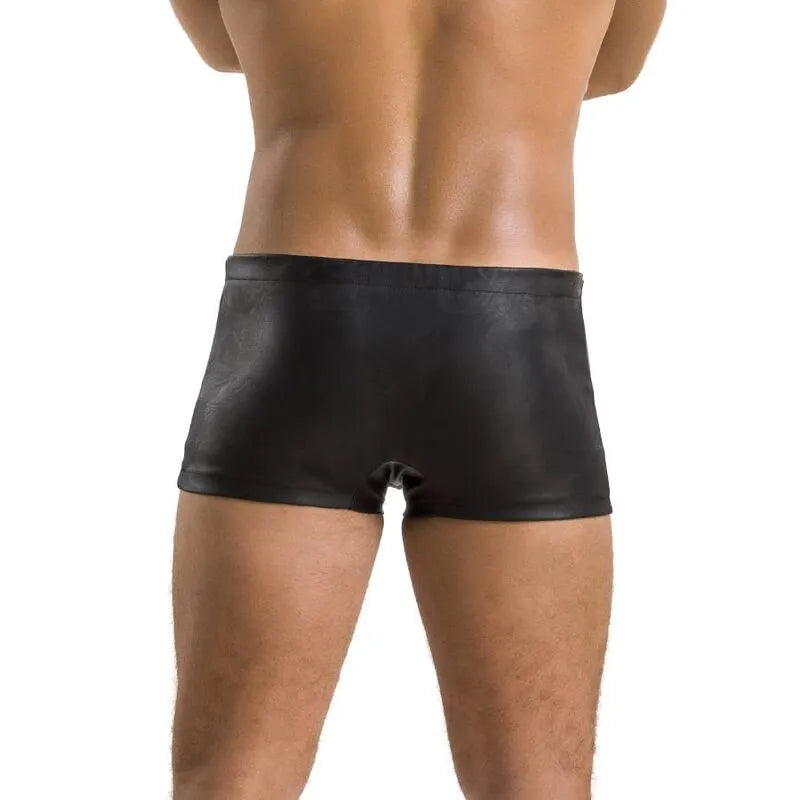 PASSION lingerie short noir polyuréthane polyester fabriqué UE Oeko-Tex