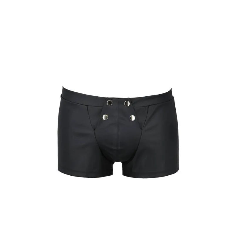 PASSION 050 SHORT PATRICK NOIR LINGERIE CERTIFIÉE OEKOTEX POLYURÉTHANE POLYESTER