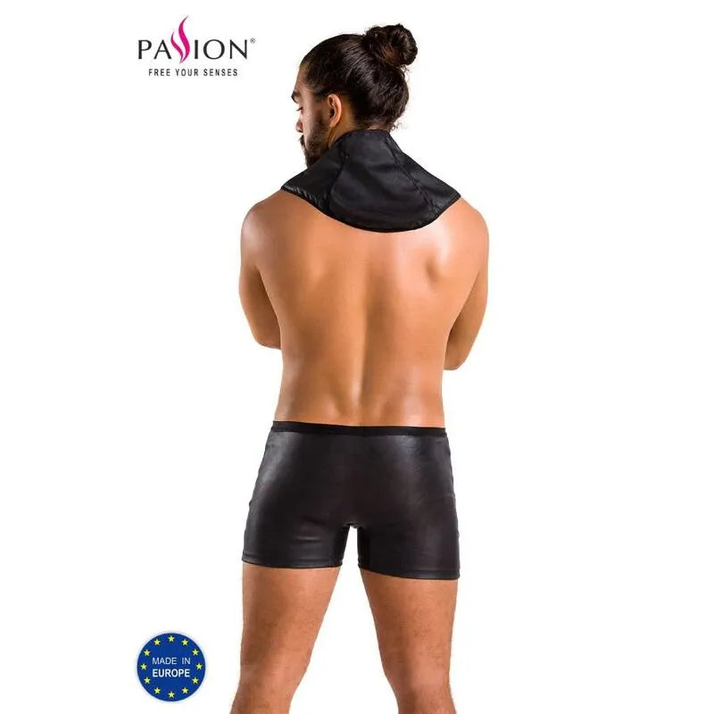 PASSION - Ensemble lingerie noir polyuréthane polyester certifié Oeko-Tex Europe
