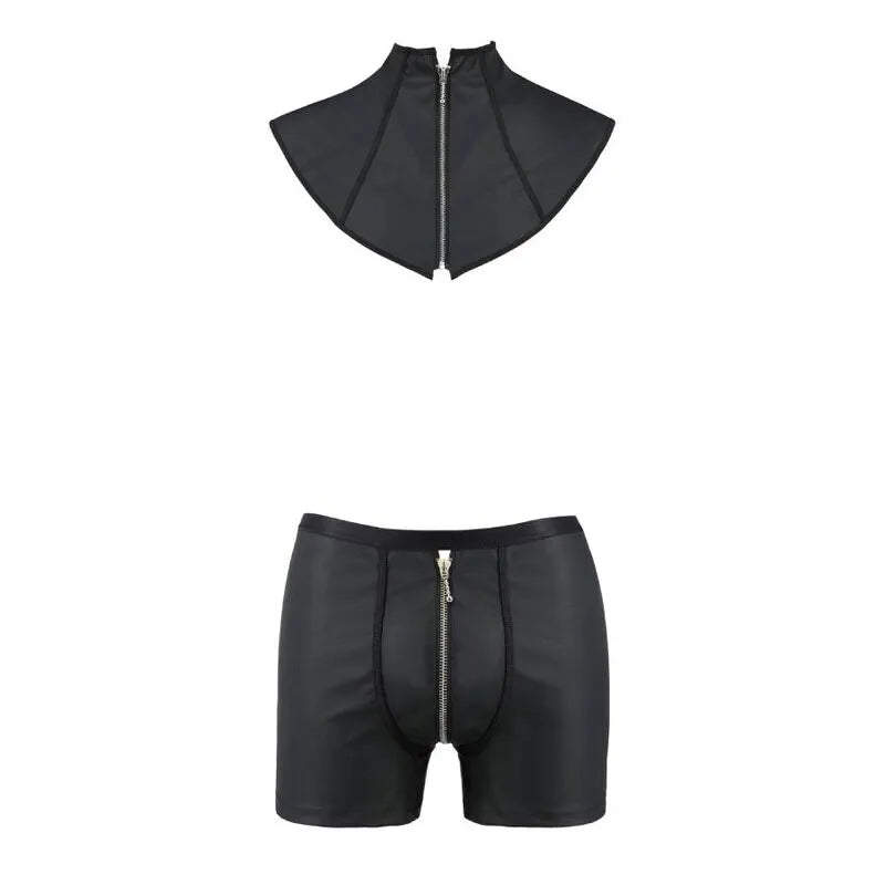 PASSION - Ensemble lingerie noir polyuréthane polyester certifié Oeko-Tex Europe