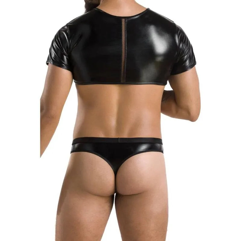 PASSION ensemble lingerie noir certifié Oeko-Tex polyester élasthanne Europe
