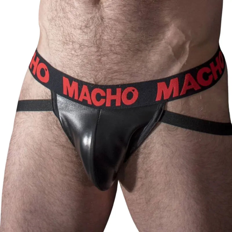 jockstrap similicuir élastique sensuel audacieux rouge jaune blanc collection fétiche 2023 homme confortable ajustable durable entretienfacile
