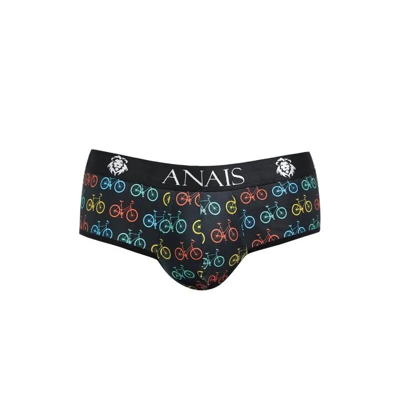 Slip bikini homme ouvert en polyamide, élasthanne, coupe audacieuse, fesses révélées, Anais Apparel, lingerie sexy.