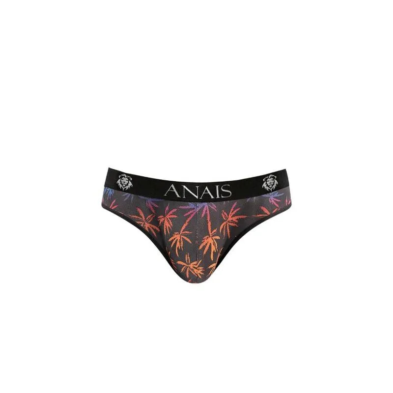 slips sexy hommes tulle noir imprimé coloré palmiers confort ajustement parfait
