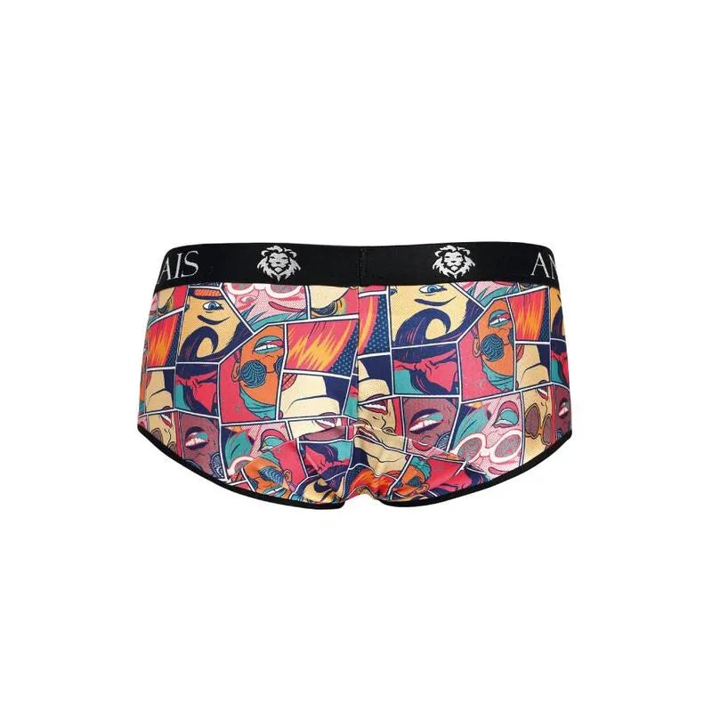 Slip homme comics en modal doux, coupe sportive, couleur claire, ajustement parfait, 80% polyamide, 20% élasthanne.