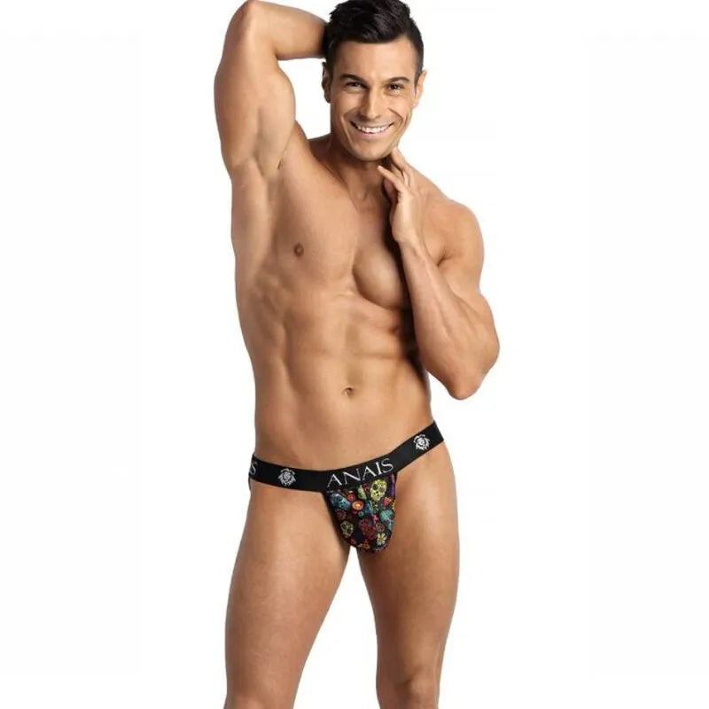 Jockstrap homme sexy en polyamide élasthanne, bande élastique, confort optimal, Anais Apparel, taille M, couleur Mexico.