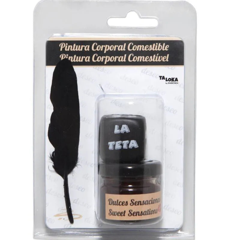 peinture comestible chocolat corps avec pinceau parties nuit luxure