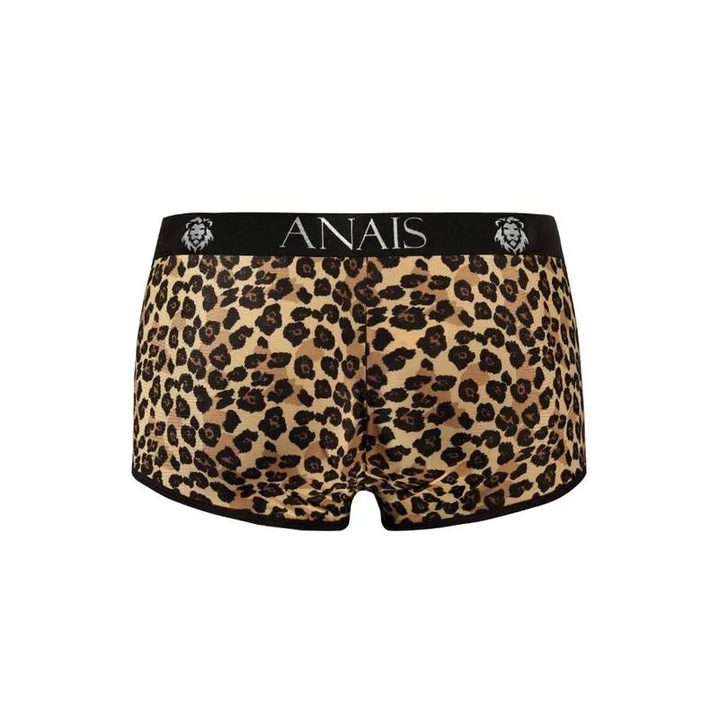 Boxer homme ANAIS MEN MERCURY imprimé animal, microfibre douce, taille élastique noire, confort optimal.