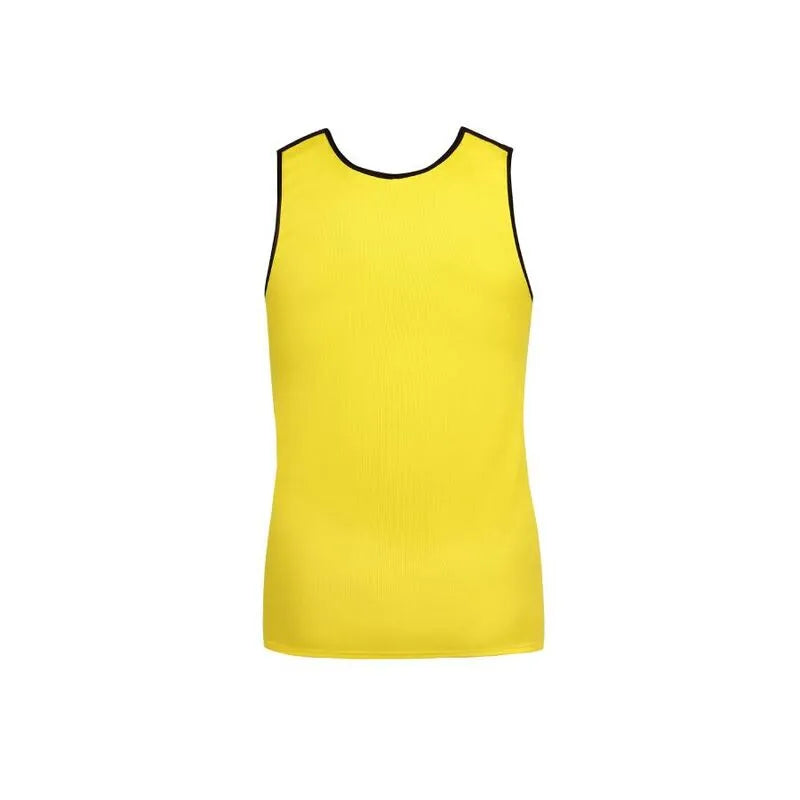 Top Tokyo jaune sans manches pour homme en modal doux, ajustement parfait, 80% polyamide, 20% élasthanne.