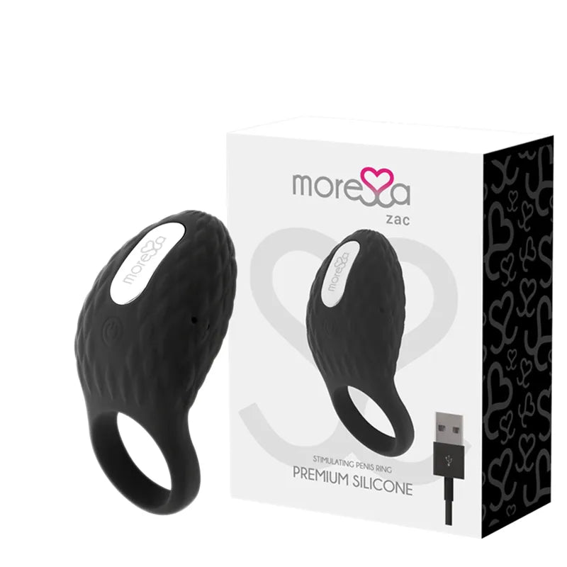 anneau vibrant rechargeable ergonomique silicone premium hypoallergénique doux texturé discret étanche compact autonomie élevée batterie pratique silencieux couple