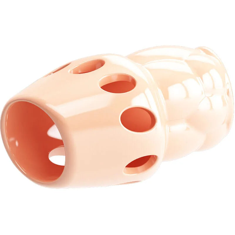 manchon pénien extensible caoutchouc thermoplastique entraînement puissance retard éjaculation sensation soyeuse ajustement parfait discret intime endurance confort étanche