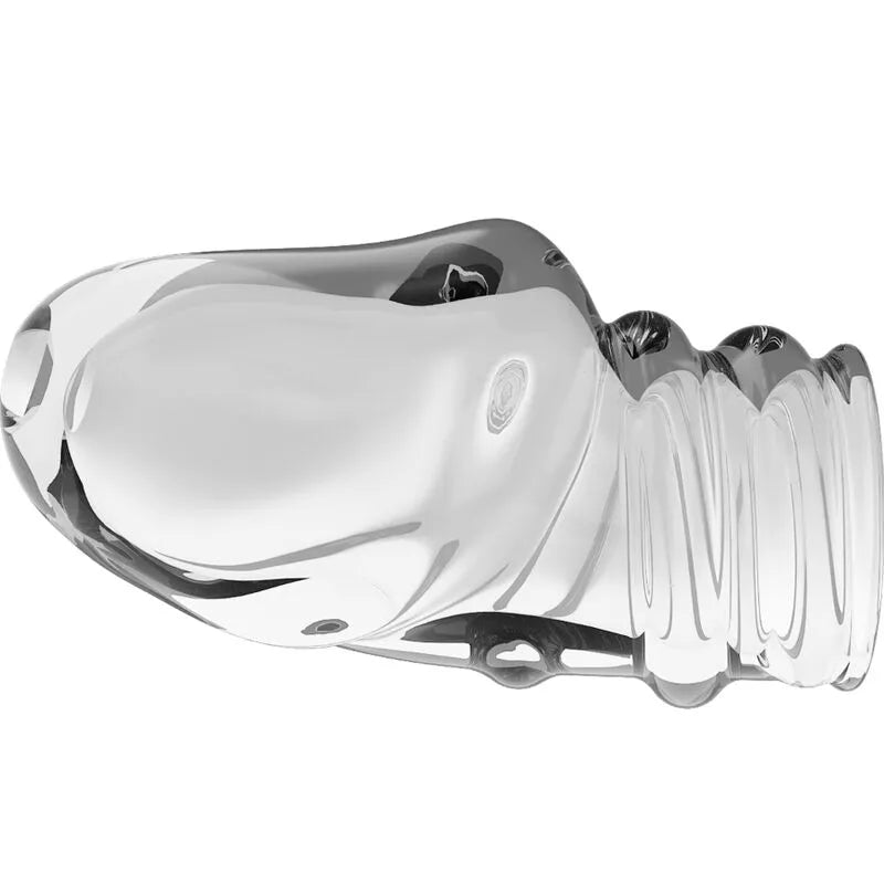 Renforcement pénis manchon TPR soyeux retardateur éjaculation transparent