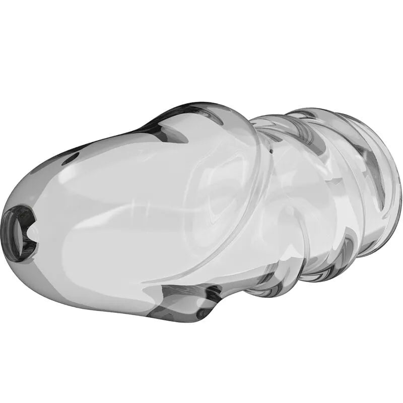 Renforcement pénis manchon TPR soyeux retardateur éjaculation transparent