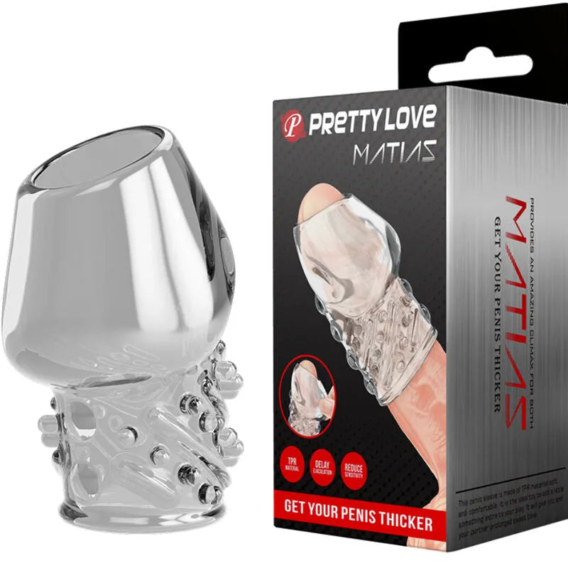 extension pénis transparent retardateur éjaculation TPR soyeux étanche entraînement puissance endurance sensation douce extensible discret maintien