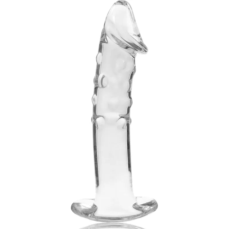Nebula Series Ibiza godé verre borosilicate clair 18.5 cm 4 cm sextoy plaisir intime exploration anale