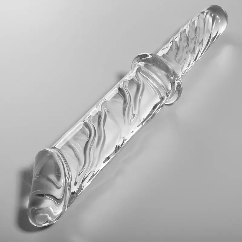 Plug anal en verre borosilicate hypoallergénique design luxe sécurité Nebula Series