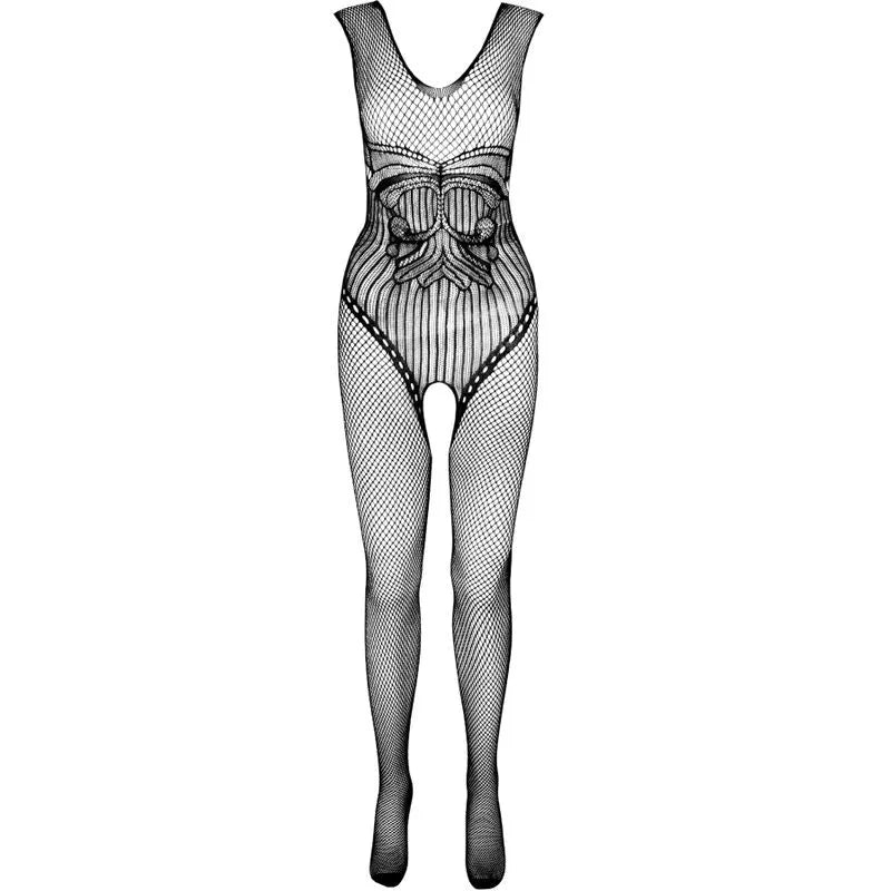 Body rouge sexy en nylon régénéré, design élégant et écologique, taille unique Europe, mettant en valeur les courbes.