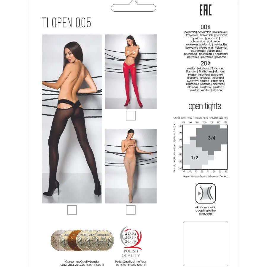 Collants élégants noirs et rouges, 60 deniers, coupe originale, femme moderne, luxe, automne hiver, confort et élasticité.