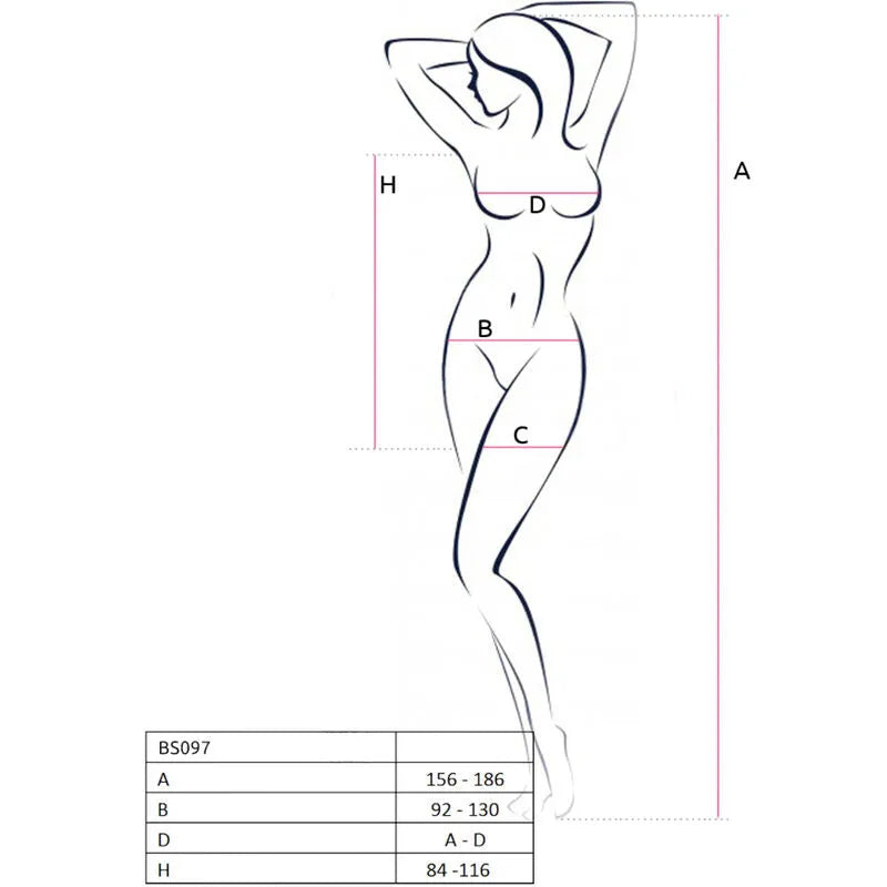 PASSION bodystocking blanc sexy résille dentelle haute qualité taille unique
