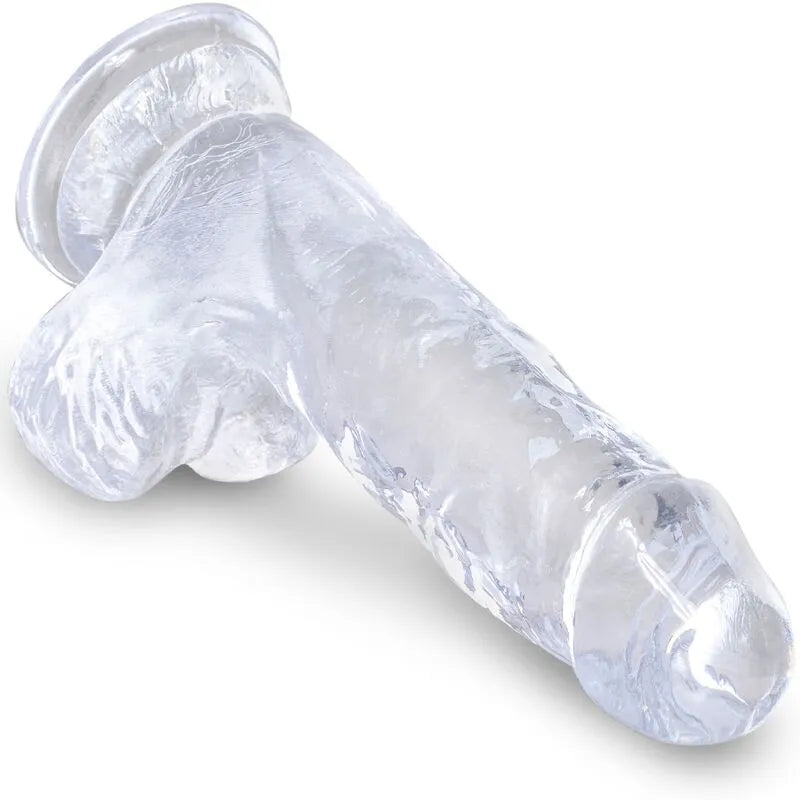 Transparent gode réaliste ventouse hypoallergénique flexible 10.1 cm Pipedream