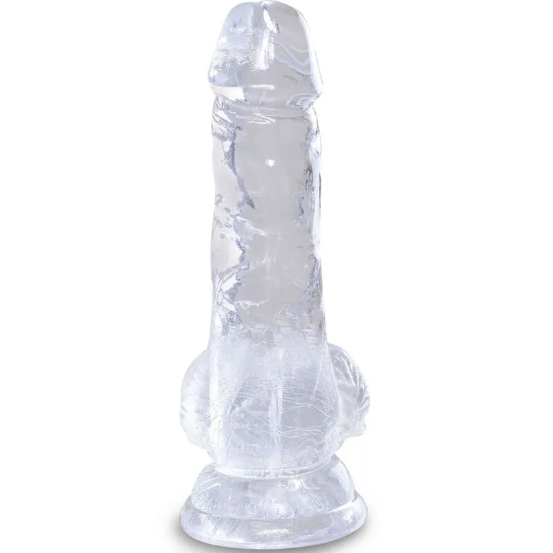 Transparent gode réaliste ventouse hypoallergénique flexible 10.1 cm Pipedream