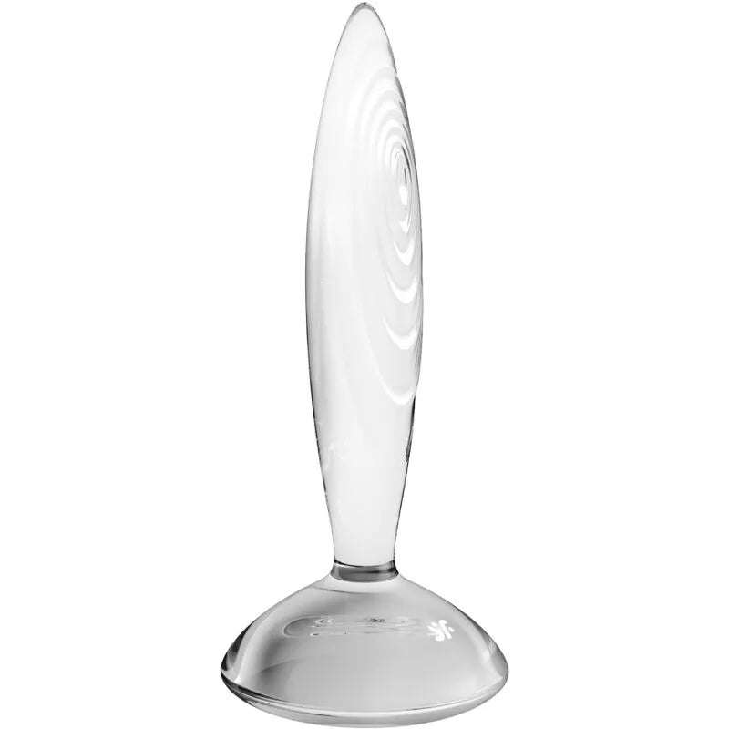 Plug anal en cristal étincelant Satisfyer design élégant verre borosilicate incassable stimulation sensuelle chaud froid sextoy intime couple discrétion sécuritaire