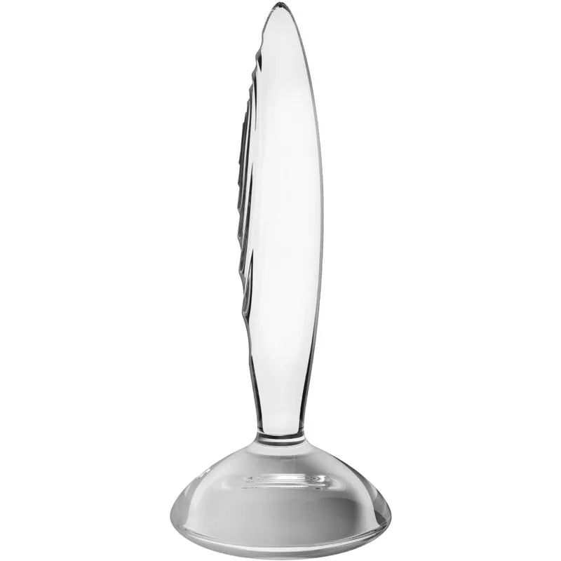 Plug anal en cristal étincelant Satisfyer design élégant verre borosilicate incassable stimulation sensuelle chaud froid sextoy intime couple discrétion sécuritaire