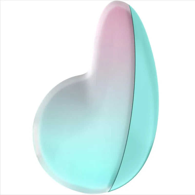 Stimulateur clitoridien sans contact Satisfyer Pixie Dust Blue Air Pulse 11 programmes silicone médical hypoallergénique discret pour femmes et couples