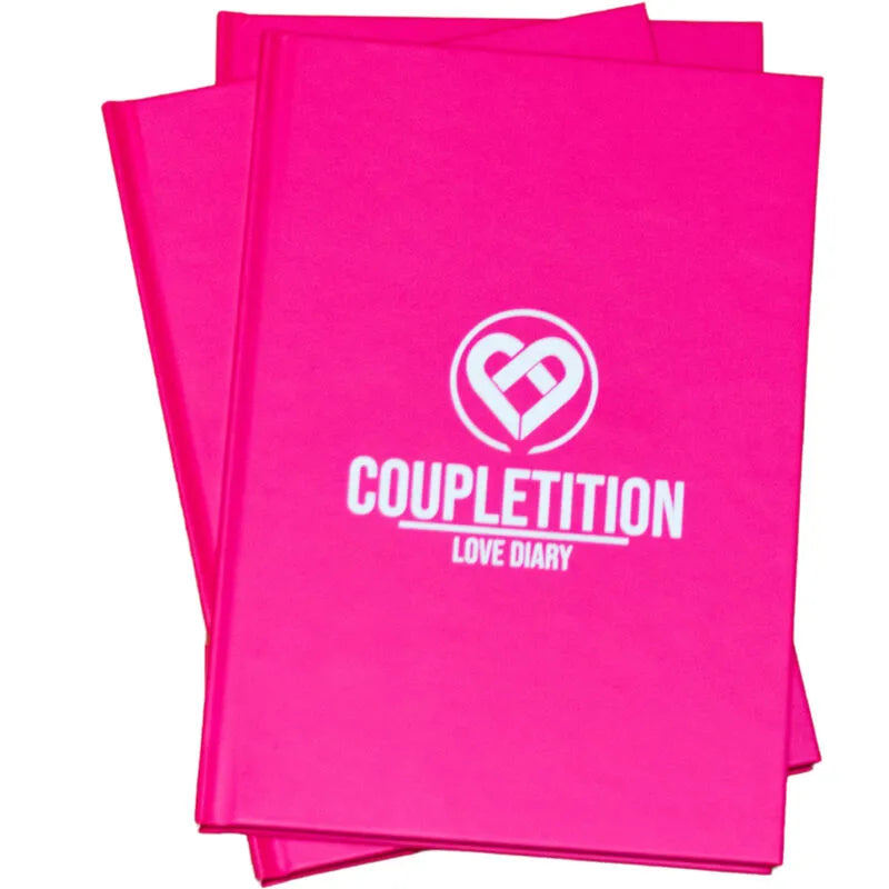 Cahier Amour Couple Activités Relié cent trente six pages Élégant Mat Psychologues Mensuel Défis Jeux Intimité