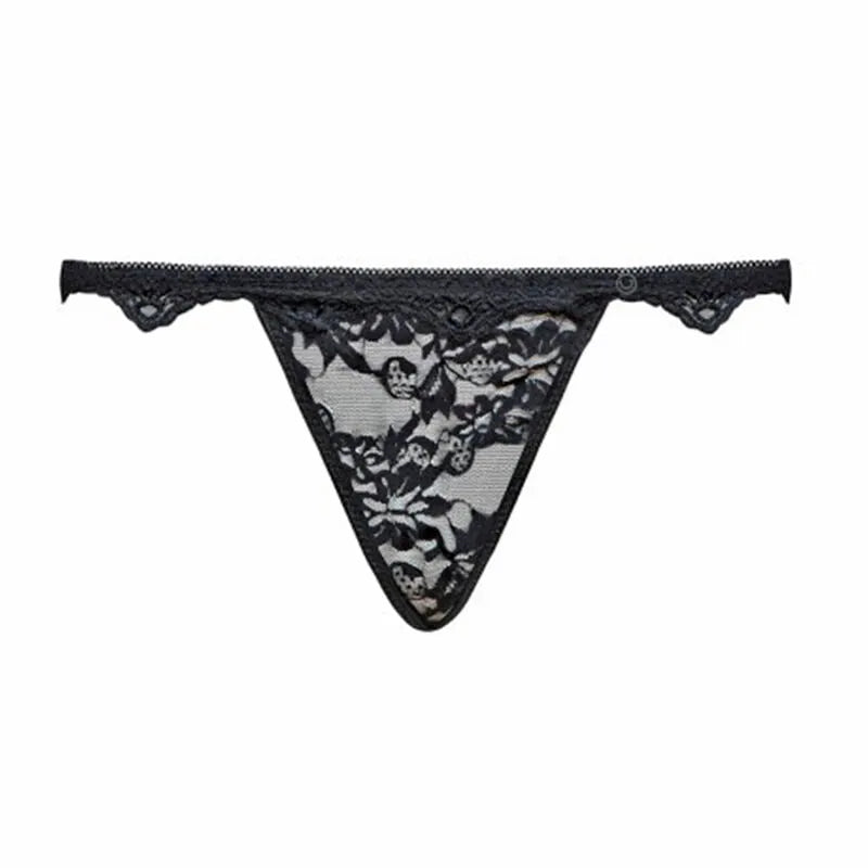 Ensemble lingerie dentelle noire Livco Corsetti trois pièces, soutien-gorge, culotte, porte-jarretelles, élégant et sensuel.