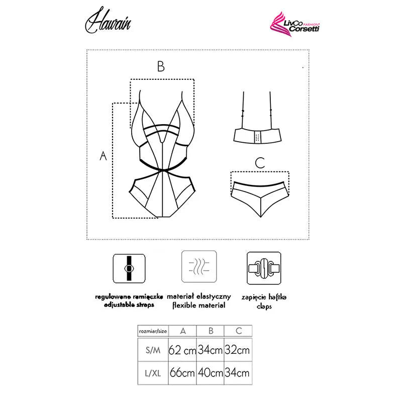 Body noir en dentelle résille, élégant et sculptant, avec bretelles ajustables, idéal pour une soirée intime.